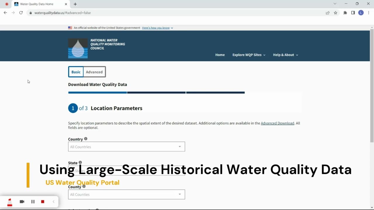 Using the US Water Quality Portal