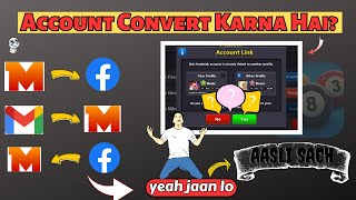 The reality of Accounts Conversion in 8 ball pool!