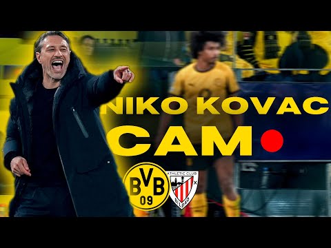 🔥 𝐓𝐇𝐈𝐒 is how BVB coach Niko Kovac leads during a game 👏