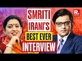 Smriti Irani S Most Emotional Interview Ever With Arnab Republic TV Exclusive