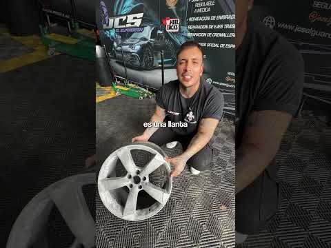 Recuperamos esta llanta de Audi que estaba en el terreno de un vecino ✨