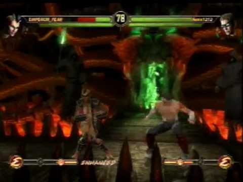 MK9 ONLINE Emperor_Fear(Kano-Freddy-Quan-Sheeva) vs Fenix1212 (Jade-Liu-Jhonny)