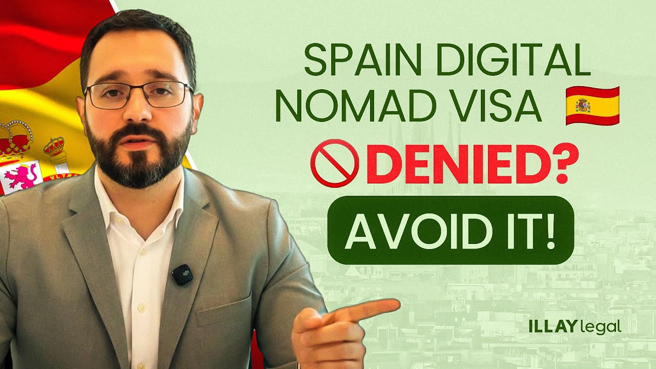 Why is the Spain Digital Nomad Visa DENIED? | Nomad Visa Rejected?
