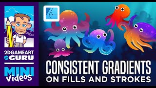 Affinity Designer Mini Tutorial - Consistent Gradients on Fills and Strokes