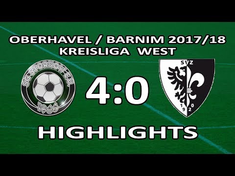 SG STORKOW - SV ZEHDENICK II 4:0 - Highlights [KL West 2017/18 - 19.Spieltag]