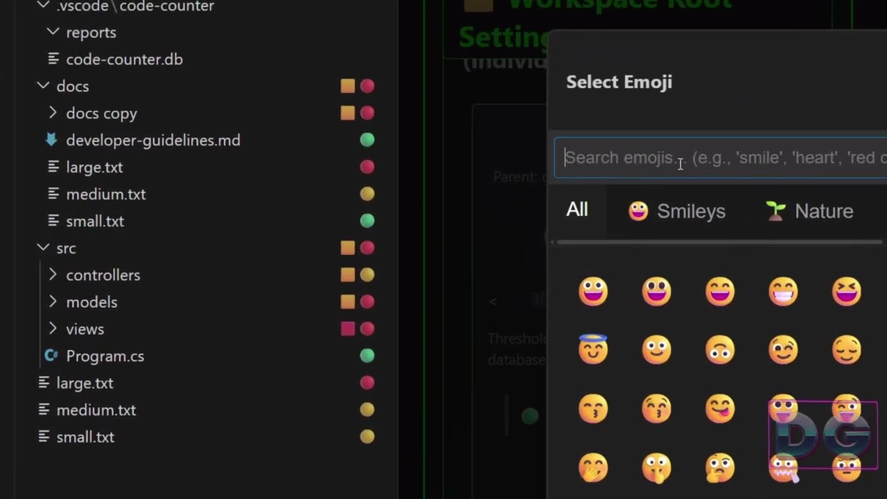See Code Counter Emojis
