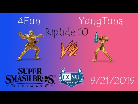 Riptide 10 CCSU Smash Ultimate - 4Fun (Falcon) vs YungTuna (Samus)