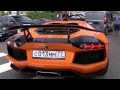 Timati's Lamborghini Aventador vs Nikita Mashina ...