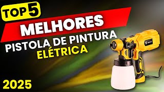 QUAL A MELHOR PISTOLA DE PINTURA 2024? TOP 5 Pistolas de Pintura Elétrica Pulverizadora p/ Comprar!