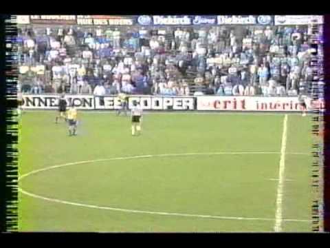 1989 September 27 Jeunesse Esch Luxembourg 0 Sochaux France 5 UEFA Cup