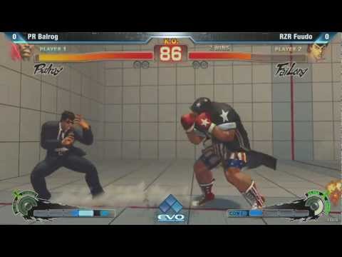 [EVO 2012 SSFIV AE Top 32] PR Balrog (Balrog) vs RZR Fuudo (Fei Long)