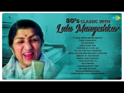 #live80's Classic With Lata Mangeshkar | Tujhse Naraz Nahin Zindagi | Tune O Rangeele | Dil Deewana