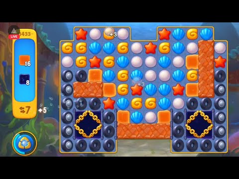 Fishdom lvl 3421-3434 Booster or not?💥🐠🔥Gameplay #320👑🎮