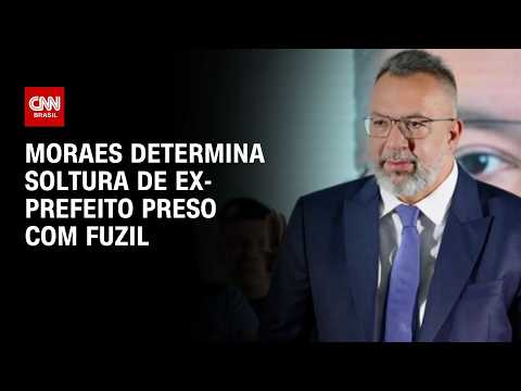 Moraes manda soltar Márcio Canella, preso com fuzil em operação da PF no RJ | CNN PRIME TIME