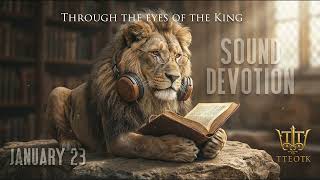 January 23 Psalm 23:1-3 —The Lord is my shepherd