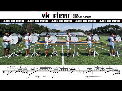 LEARN THE MUSIC | 2023 Madison Scouts Bass Line | PART 1