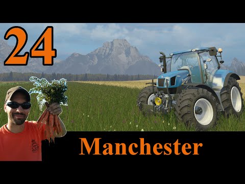 Farming Simulator 2015 Manchester E24 - potato harvesting