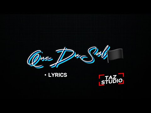 QUE DU SAL (feat. Youvee Plug, The Fash & Panoramix) • Lyrical Video [EXPLICIT CONTENT]