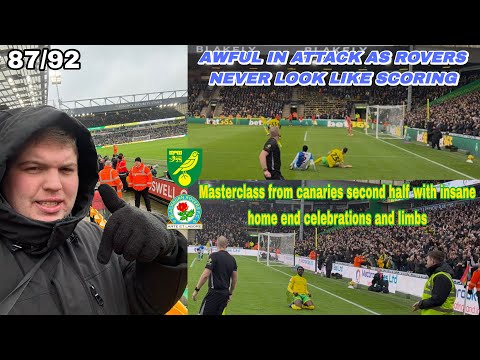 Norwich 2-0 Blackburn matches day vlog *Cantwell jeered and booed as Toure debut delight!*