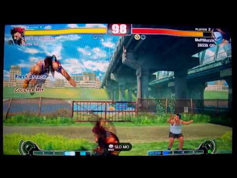STREETF1GHTER4 (Akuma) VS MuffMuzzle (Claw Vega) SF4 G1 Championship XBL