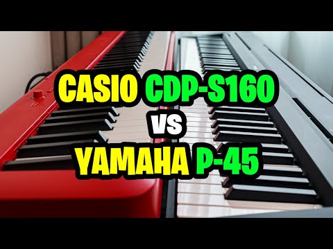 Yamaha P45 vs Casio CDP-S160 (One Got Thrashed Real Bad)