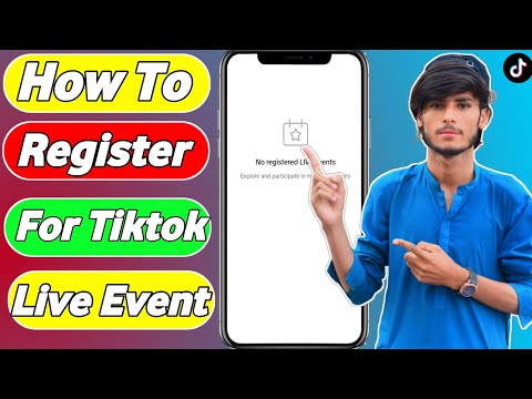 how to create live event on tiktok 2026 || no registered live evente tiktok || tiktok live events