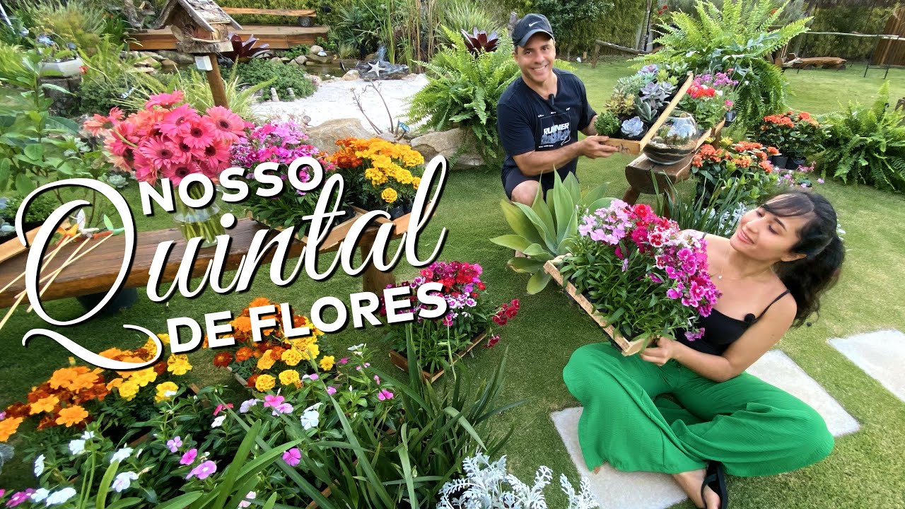 Nosso Quintal de Flores - do Projeto ao Paraíso