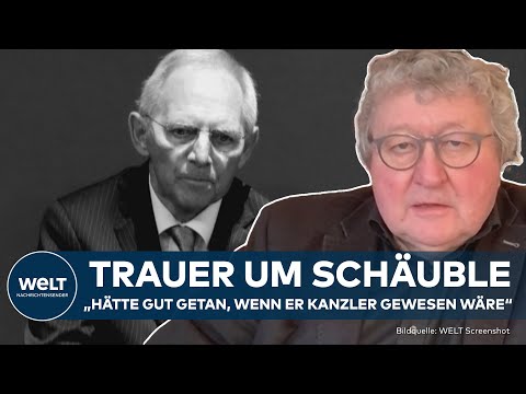 TRAUER UM WOLFGANG SCHÄUBLE: CDU-Politiker ist gestorben - "Er hat eine wichtige Maxime vorgelebt"