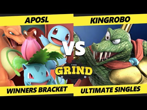The Grind 221 - Aposl (Pokemon Trainer) Vs. KingRoBo (K Rool) Smash Ultimate - SSBU