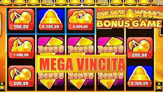 INSANE BIG WIN on GOLDEN WINNER Slot  | MEGA JACKPOT & HUGE BONUS FEATURE