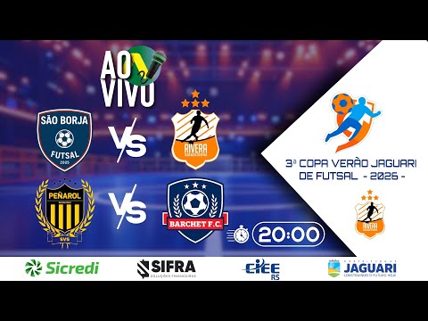 28/01 - Semifinal da 3ª Copa Verão Jaguari de Futsal - 2026