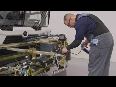 Greasing points - Third Brush - RAVO iSeries