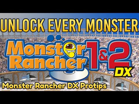 How to Unlock all monsters in Monster Rancher 1&2 DX!