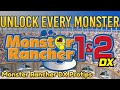 How To Unlock All Monsters In Monster Rancher 1 2 DX