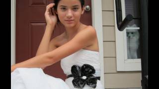 Trash Bag Wedding Dress!!?
