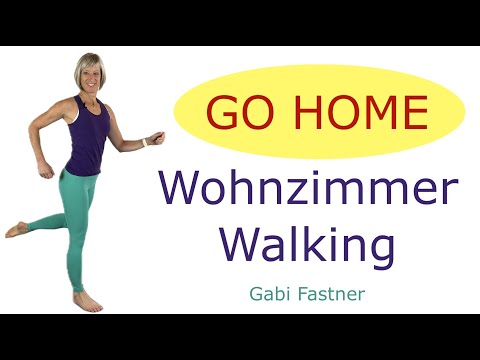 🏘️ 35 min. go home | Walking für Zuhause, ca. 4000 Schritte und 300 Kcal verbrennen, ohne Geräte