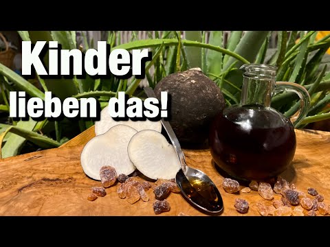 Hustensaft aus Rettich, natürliches Antibiotika, Winterrettich sinnvoll nutzen