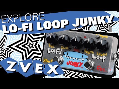 ZVEX Effects Lo-Fi Loop Junky (Hand Painted) image 3