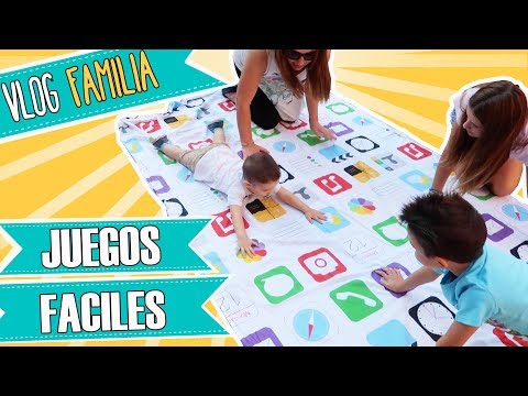 JUEGOS fáciles y DIVERTIDOS caseros // VLOG Juegos y Juguetes en Familia