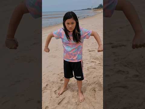 Hero Girl and Mean Duo At The Beach????‼️ | JJaiPan #Shorts #tiktok