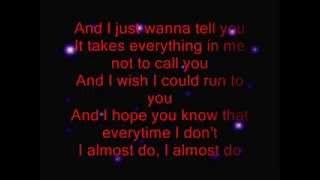 Taylor Swift I Almost Do Lyrics