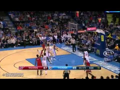 Russell Westbrook vs John Wall EPIC PG Duel Highlights Thunder vs Wizards 2015 01 02 SICK!
