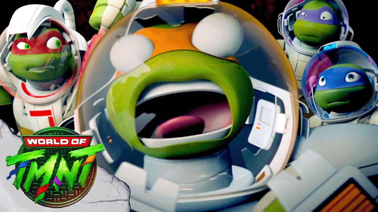 Mikey Fights Space Aliens on a Faraway Planet! 👽 TMNT (2012) | Teenage Mutant Ninja Turtles