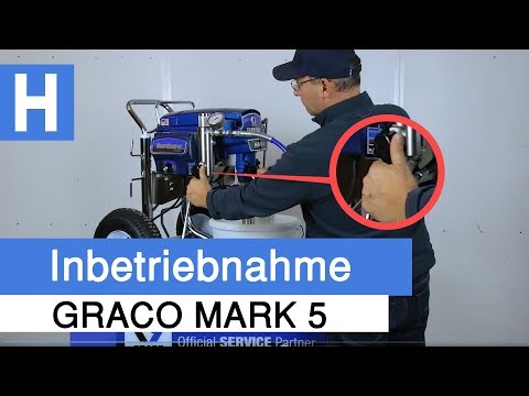 Graco Mark 5 Inbetriebnahme - Wie starte ich mein Airless Spritzgerät? (2018)