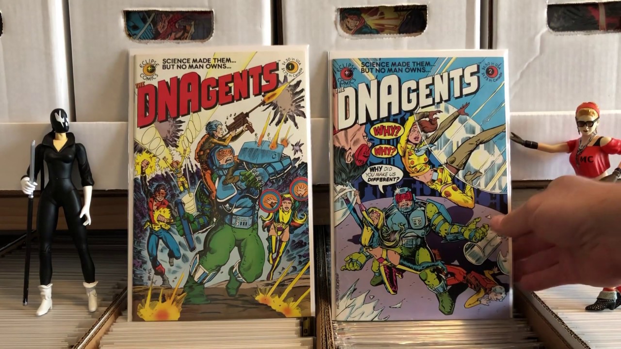 DNAgents Eclipse comics complete series