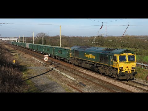 Freightliner 66603 - 6H51 Stone, Balshaw Lane Jn 22/02/19.