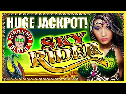 ✦ UNBELIEVABLE JACKPOT! ✦ HIGH LIMIT Sky Rider SLOT MACHINES 🎰 | High Limit Slots Video
