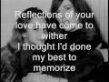 Mariah Carey-Reflection's (Care Enough) with lyrics