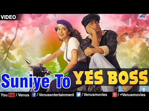 Suniye To – Yes Boss | Abhijeet | Shahrukh Khan | Javed Akhtar | Jatin- Lalit | 90s Melody