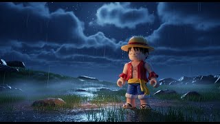 Chuva Noturna com Luffy 🌧️🏴‍☠️ | Som Relaxante para Dormir, Estudar e Relaxar
